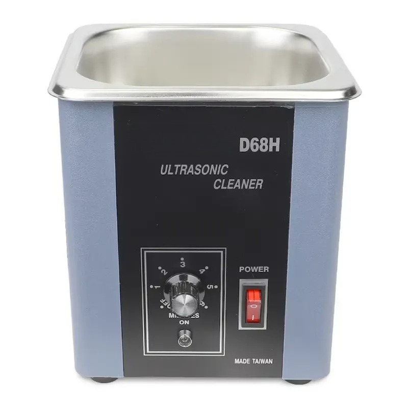 Ultrasonic Jewelry Cleaner Digital Timer - D-68 デジタル超音波洗浄機 2L 68W タイマー付き加熱脱気機能付き メガネ、ジュエリー、時計、指輪、ネックレス、入れ歯用