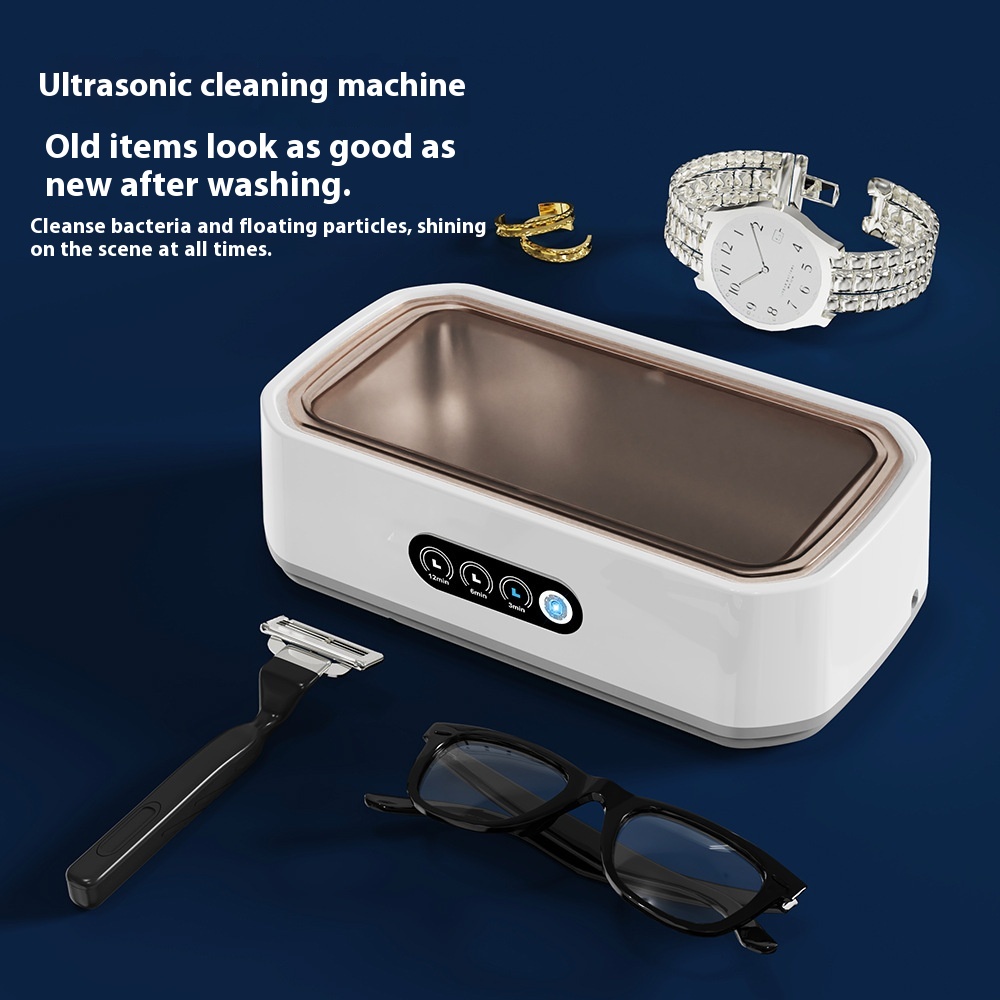 Ultrasonic Cleaner Machine Glasses Denture - 超音波クリーナーマシン眼鏡 650 ミリリットルミニ高周波振動クリーニングメガネジュエリー義歯おしゃぶり用