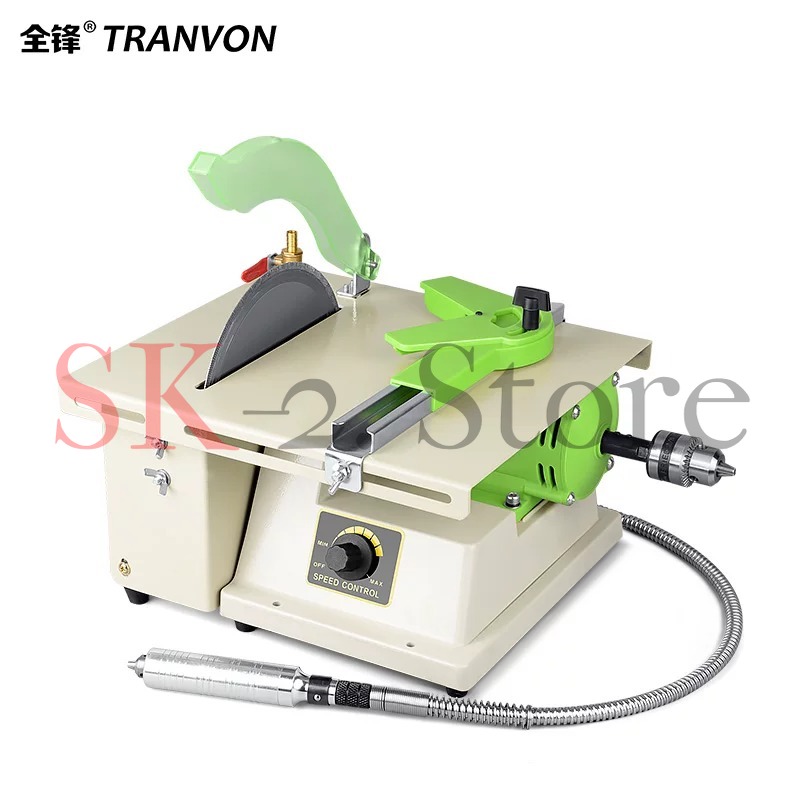 Bench Buffer Jewelry Polishing Machine - 220V 1380W 多機能ジュエリー研磨機 ジュエリーグラインダー ミル研磨機 ジュエリーテーブルベンチ旋盤