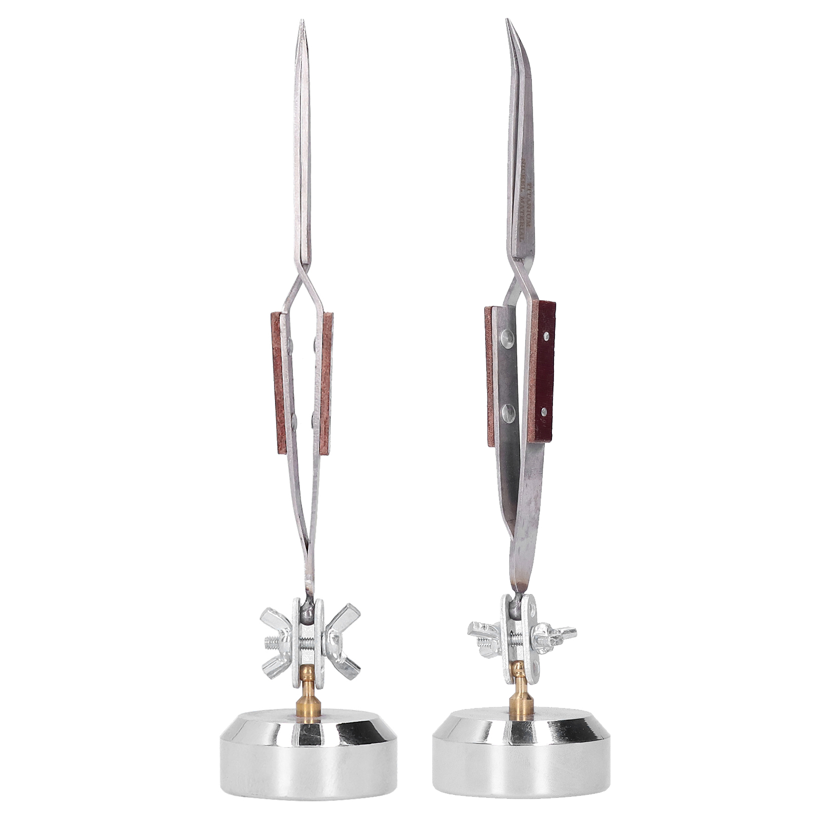 Third Hand Soldering Tweezers Base - 金属製の第三の手（ピンセット付き）はんだ付けクランプ、ハードウェア、ジュエリーツール、ピンセット付き第三の手、はんだ付けピンセット