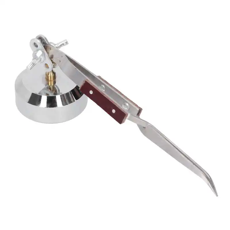 Third Hand Soldering Tweezers Base - リバウンドはんだ付けクランプ ハードウェア ジュエリーツール ピンセット 金属製サードハンドベース（ピンセット付き）