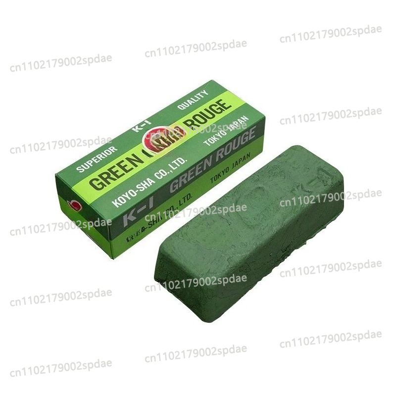 Jewelry Polishing Rouge Buffing Compound - 日本製 K-1 グリーンルージュ スチールバフ研磨剤 鍛冶屋工具 ジュエリー光沢仕上げ用プレポリッシングコンパウンド