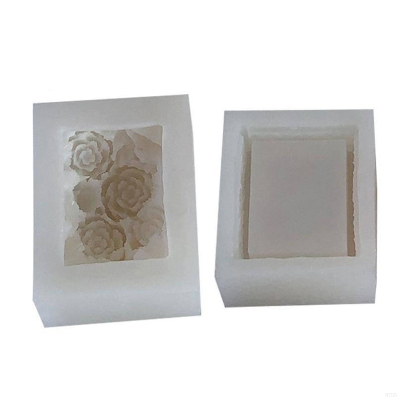 97BA 牡丹収納ボックスエポキシ樹脂金型リングコンテナシリ - Casting Mold Jewelry Silicone Rubber のレビューと価格