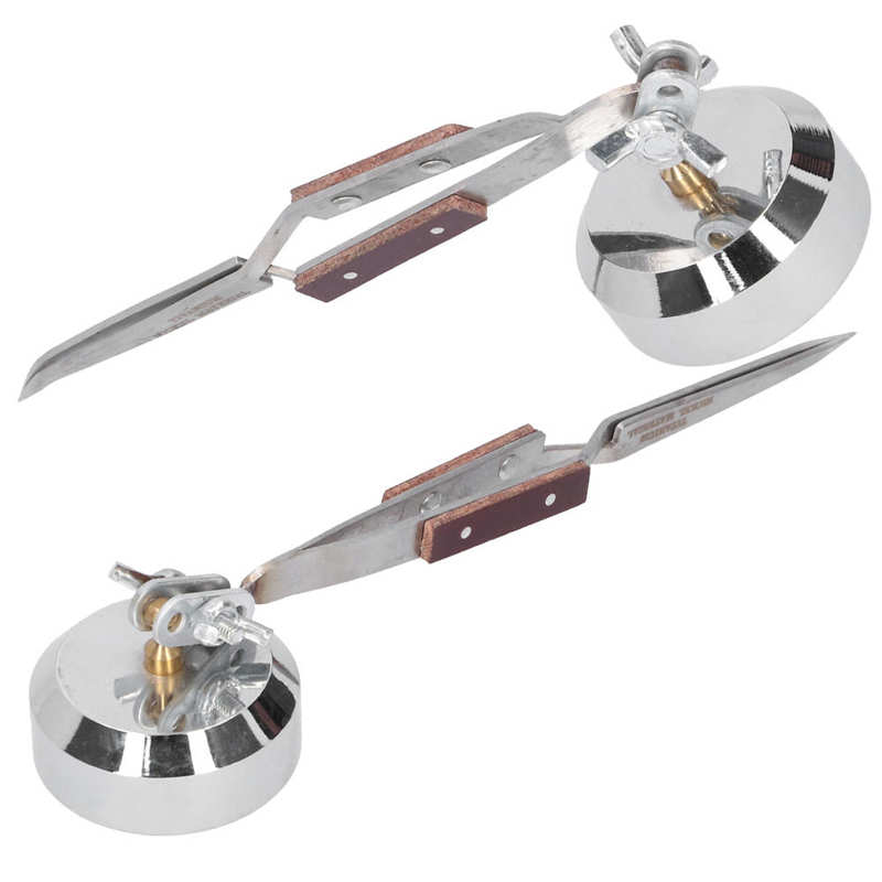 金属製サードハンドベース、ピンセット付きリバウンドはんだ付け - Third Hand Soldering Tweezers Base のレビューと価格