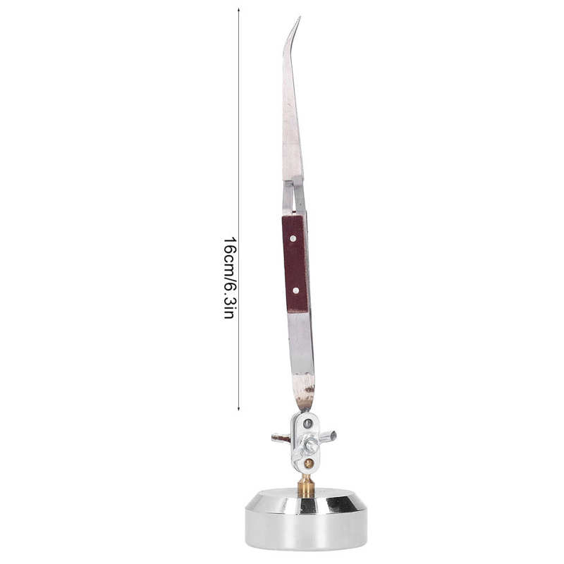 金属製サードハンドベース、ピンセット付きリバウンドはんだ付け - Third Hand Soldering Tweezers Base のレビューと価格