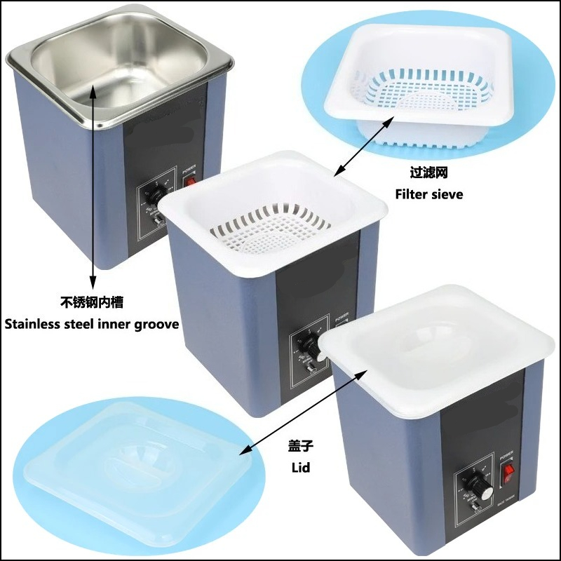 D-68 デジタル超音波洗浄機 2L 68W タイマー付き加 - Ultrasonic Jewelry Cleaner Digital Timer のレビューと価格