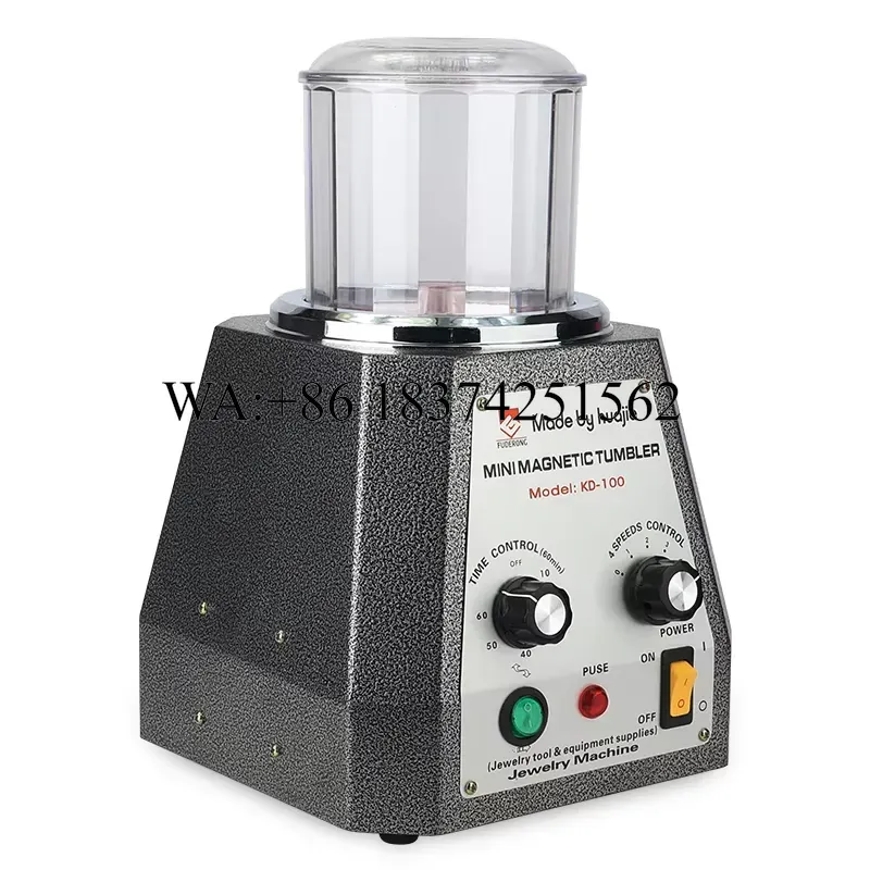 KD-100磁気研磨機用、100gの研磨ピン付き、小型研磨ジ - Jewelry Magnetic Tumbler Polisher Pin のレビューと価格