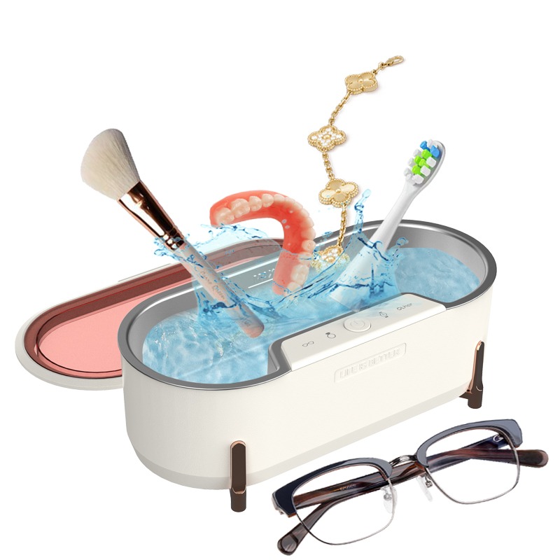 600ml ポータブル超音波洗浄機 ジュエリー洗浄 メガネ  - Ultrasonic Cleaner Machine Glasses Denture のレビューと価格