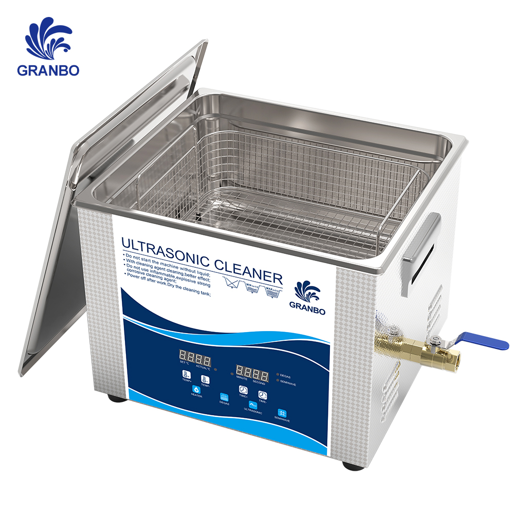 Granbo 15L デジタル超音波洗浄機、脱気機能付き半波 - Ultrasonic Jewelry Cleaner Digital Timer のレビューと価格