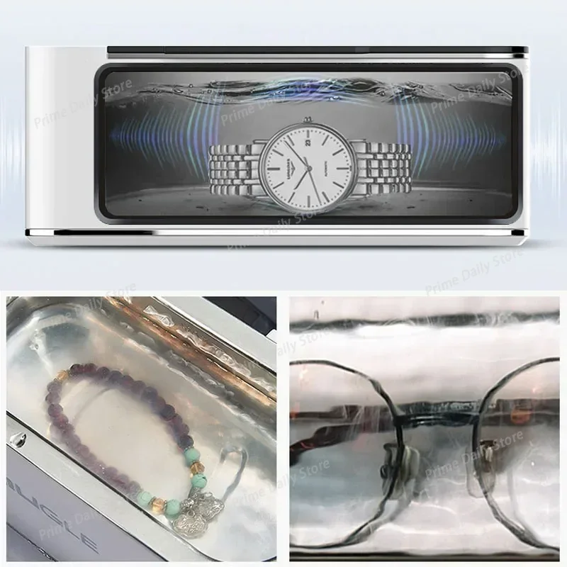 スマートホーム対応超音波洗浄機。ジュエリー、メガネ、回路基板 - Ultrasonic Cleaner Machine Glasses Denture のレビューと価格