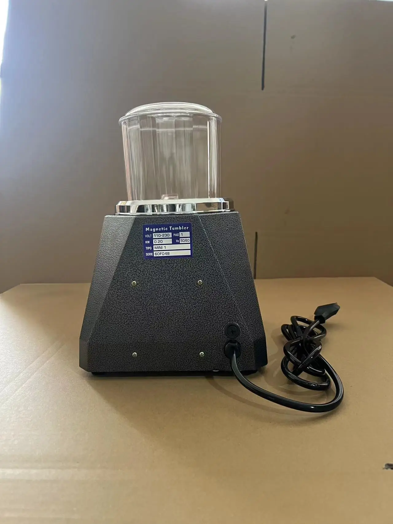 KT-100 磁気ピンタンブラー研磨機ミニジュエリーロータリ - Jewelry Magnetic Tumbler Polisher Pin のレビューと価格