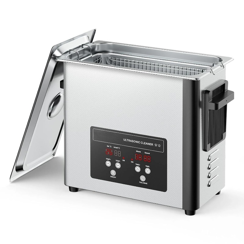 6L 超音波クリーナー 120W 40kHz ステンレススチ - Ultrasonic Jewelry Cleaner Digital Timer のレビューと価格