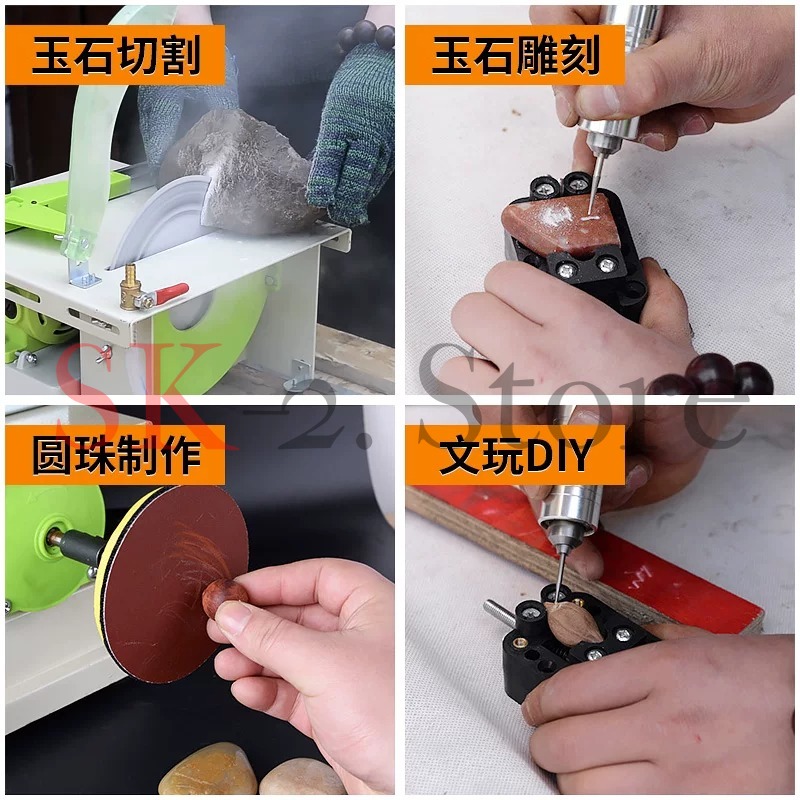 220V 1380W 多機能ジュエリー研磨機 ジュエリーグラ - Bench Buffer Jewelry Polishing Machine のレビューと価格