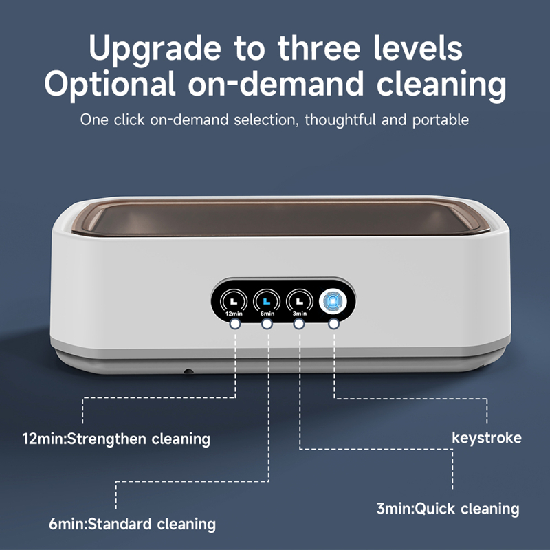 新しい超音波洗浄機 650ml ミニ 高周波振動式洗浄機。メ - Ultrasonic Cleaner Machine Glasses Denture のレビューと価格
