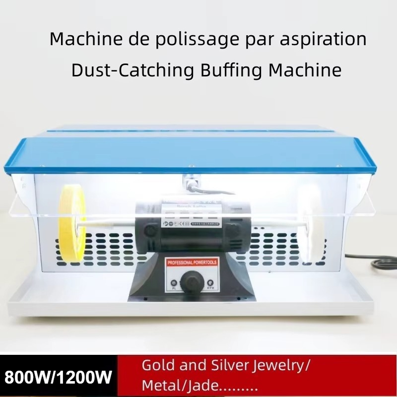 1200W ジュエリー研磨機ベンチバッファグラインダーポリッ - Bench Buffer Jewelry Polishing Machine のレビューと価格