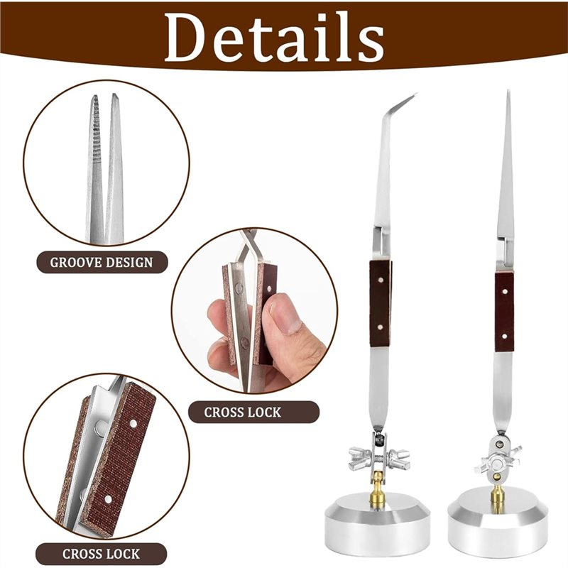 AT63-はんだ付けピンセット（ベースフィギュア付き）、ベー - Third Hand Soldering Tweezers Base のレビューと価格