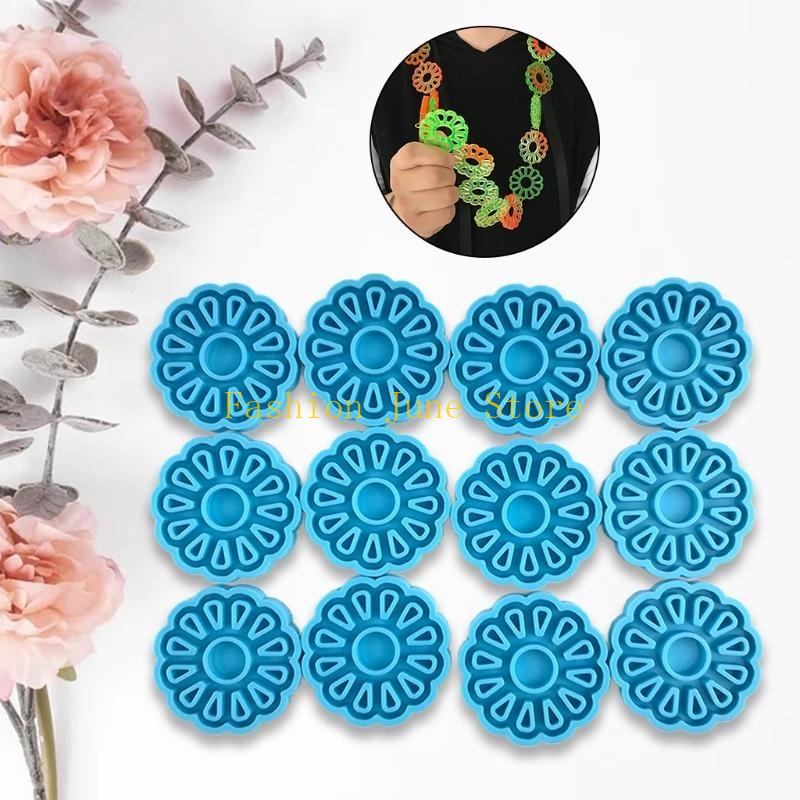 N5KA デイジーネックレスエポキシ樹脂モールドイヤリングペ - Casting Mold Jewelry Silicone Rubber のレビューと価格