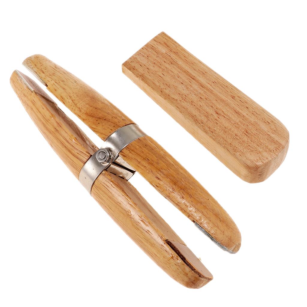 宝石職人用ツール 木製リングクランプホルダー ジュエリーツー - Ring Clamp Wood Jewelry Setting Tool のレビューと価格