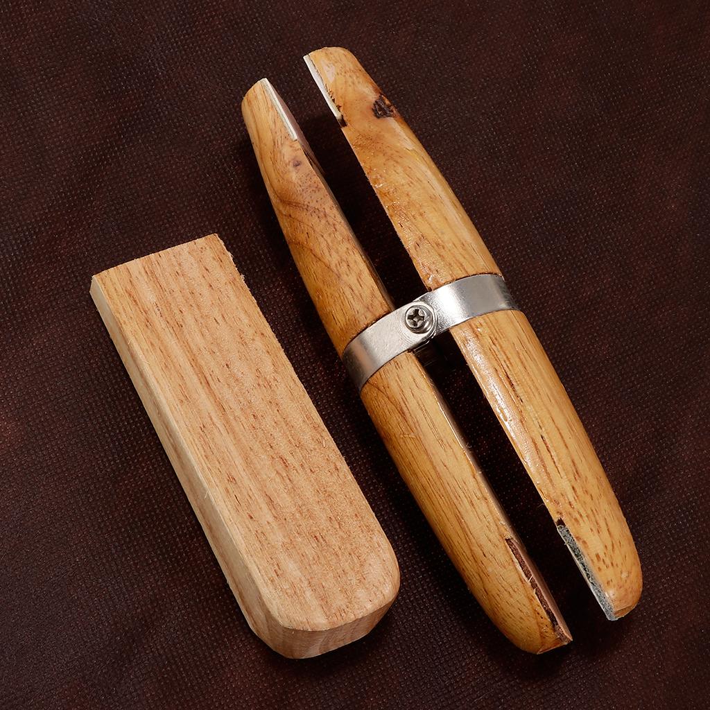 宝石職人用ツール 木製リングクランプホルダー ジュエリーツー - Ring Clamp Wood Jewelry Setting Tool のレビューと価格