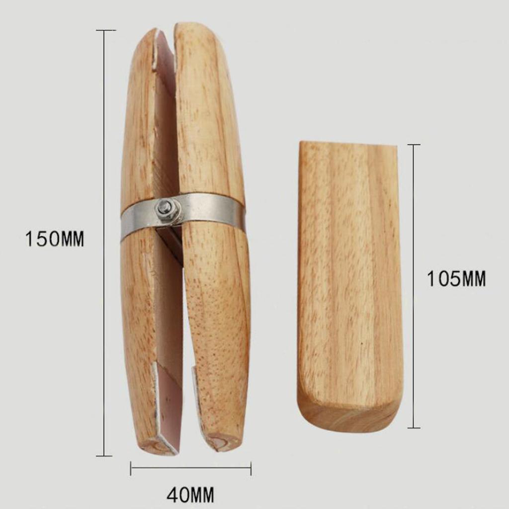 宝石職人用ツール 木製リングクランプホルダー ジュエリーツー - Ring Clamp Wood Jewelry Setting Tool のレビューと価格