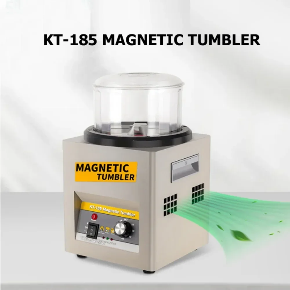 KT-185 磁気タンブラー 180mm ジュエリーポリッシ - Jewelry Magnetic Tumbler Polisher Pin のレビューと価格
