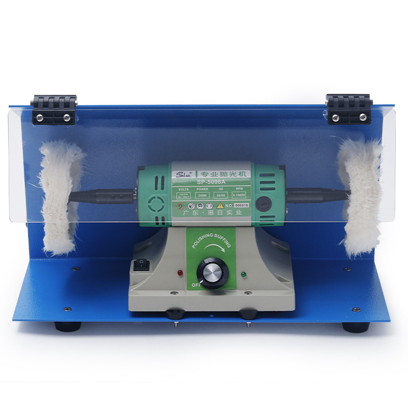 高品質安全モーターバッファーマシンジュエリー研磨機ベンチ旋盤 - Bench Buffer Jewelry Polishing Machine のレビューと価格