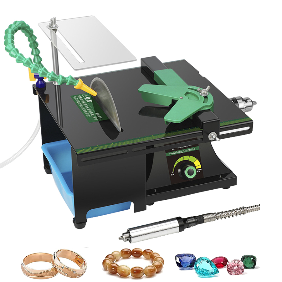 木工ジュエリー研磨機,旋盤,ロックポリッシャー,調整可能,多 - Bench Buffer Jewelry Polishing Machine のレビューと価格