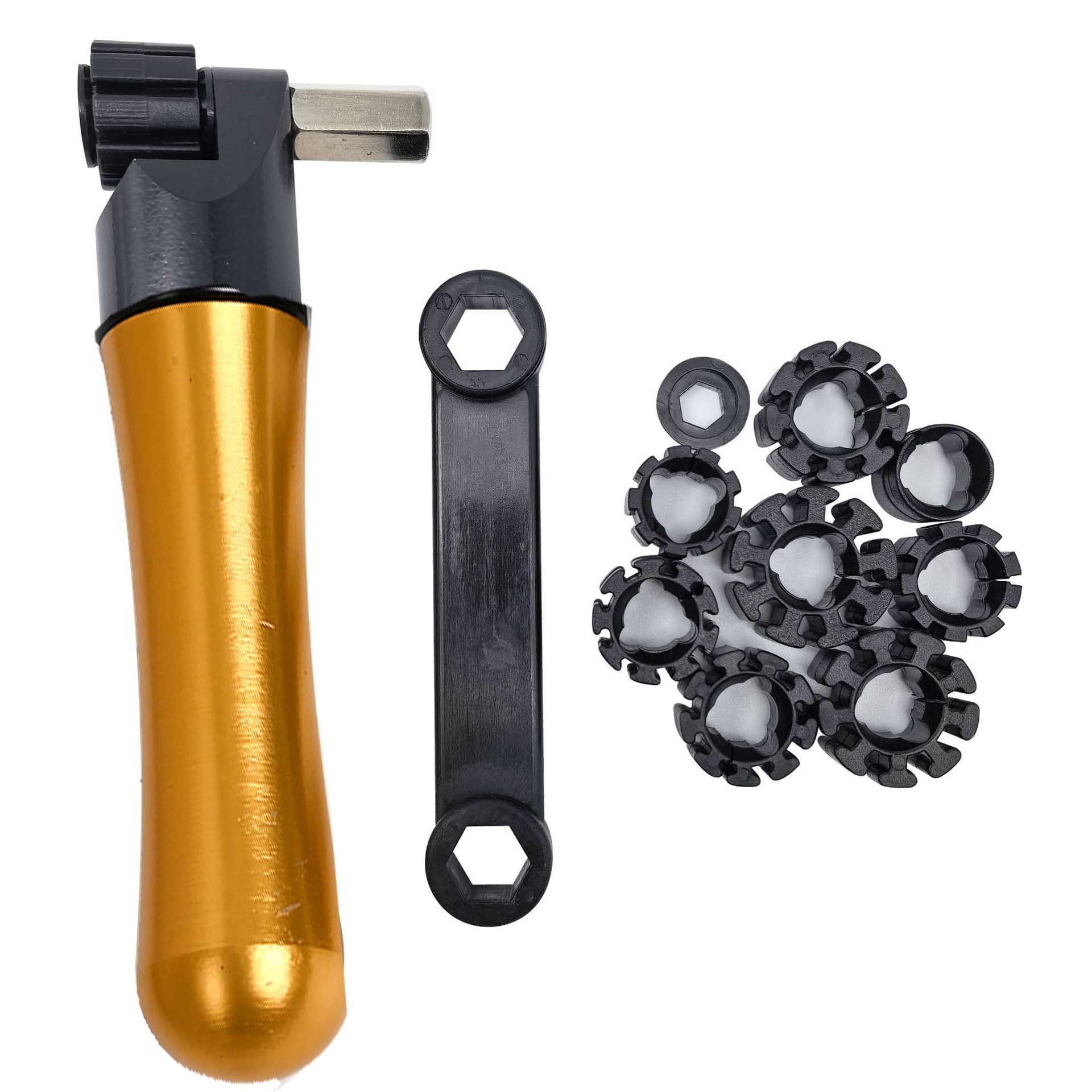 真鍮/木製ハンドル付きリングセッタークランプ ダイヤモンドス - Ring Clamp Wood Jewelry Setting Tool のレビューと価格