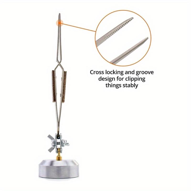 はんだ付けツール サードハンド ピンセット付き ジュエリー製 - Third Hand Soldering Tweezers Base のレビューと価格