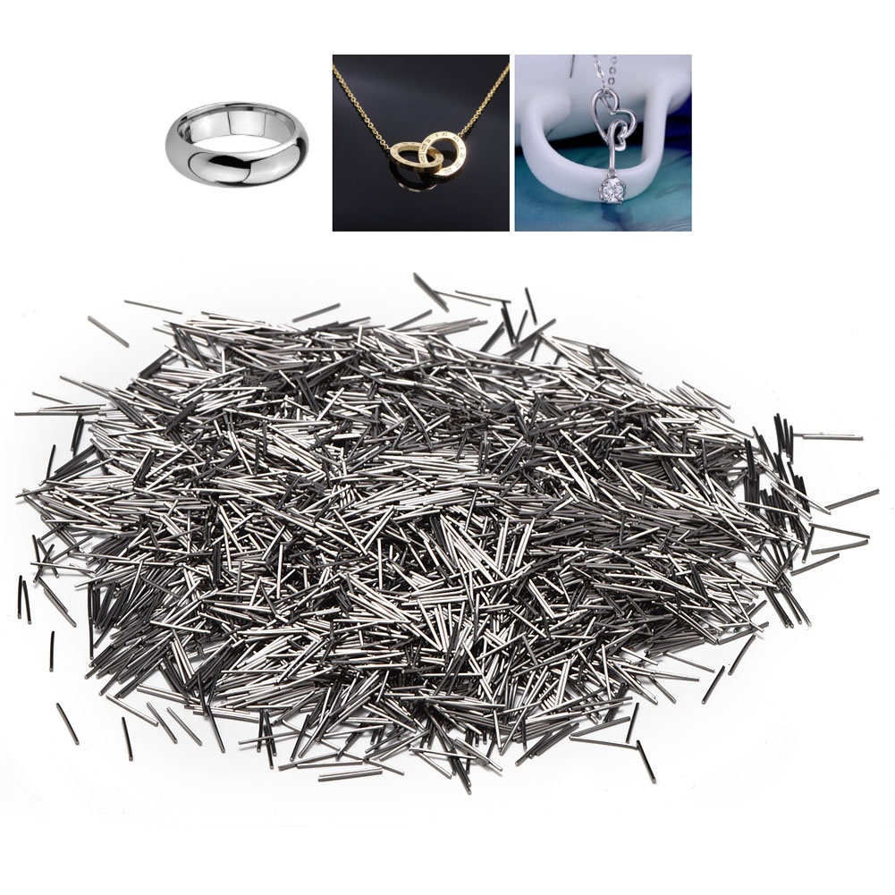 0.3mm 100g ステンレス製ジュエリーポリッシャー仕上 - Jewelry Magnetic Tumbler Polisher Pin のレビューと価格