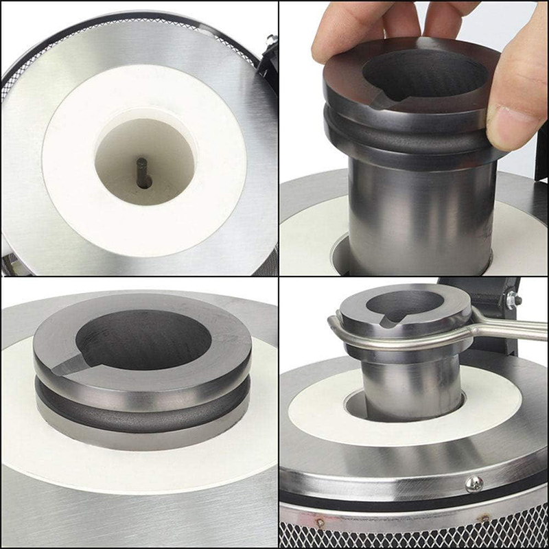 ミニ電気金溶解炉 2kg 3kg クルシブル付き ジュエリー - Gold Melting Furnace Crucible 2Kg のレビューと価格