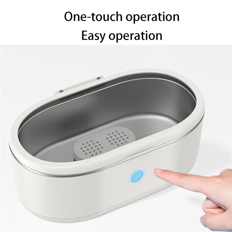 A84G 超音波歯科用クリーナー 48kHz、ジュエリーやメ - Ultrasonic Cleaner Machine Glasses Denture のレビューと価格