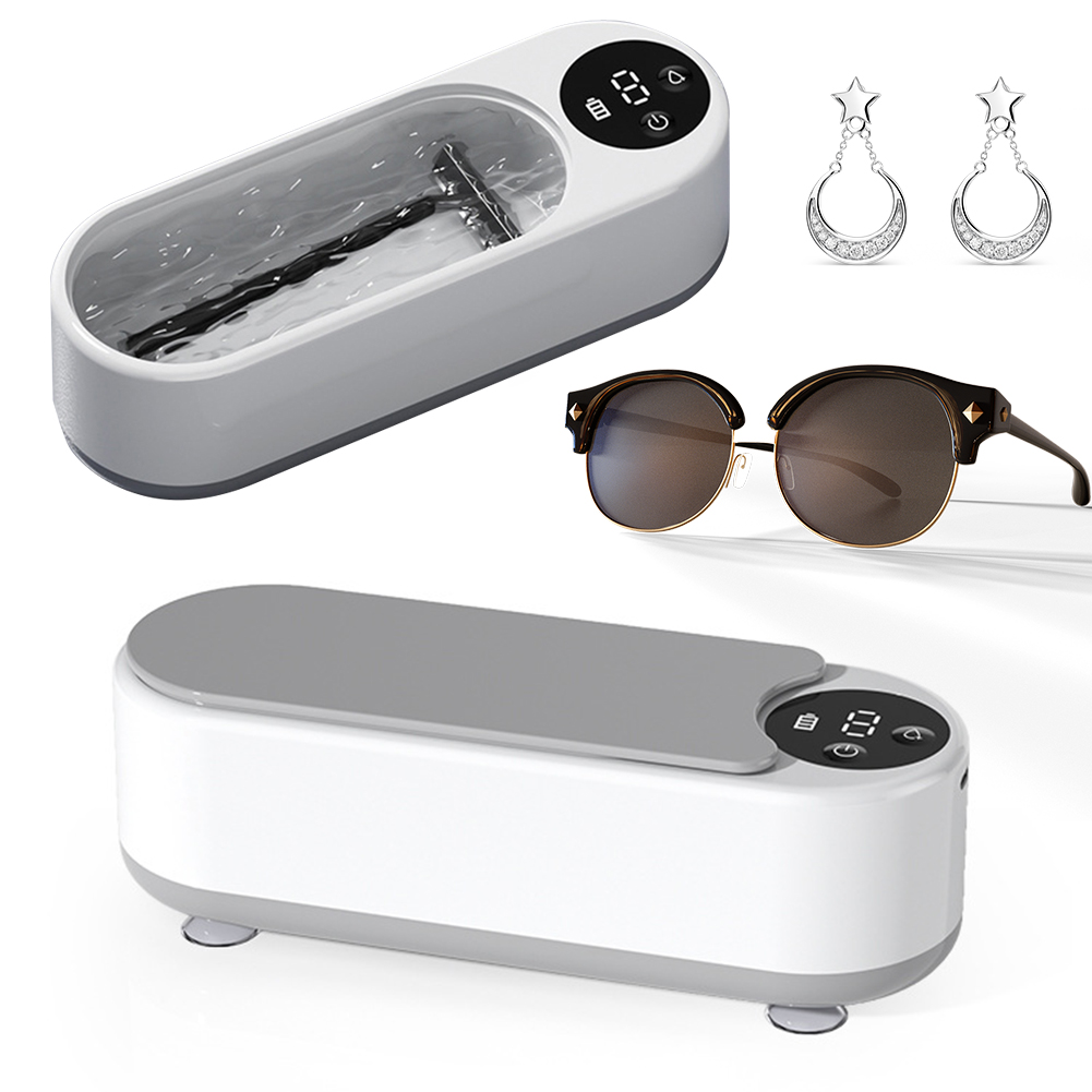 超音波ジュエリークリーナーマシンポータブルメガネクリーナーリ - Ultrasonic Cleaner Machine Glasses Denture のレビューと価格