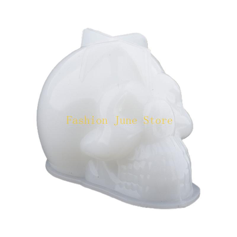 N5KA 頭蓋骨エポキシ樹脂モールドハロウィンキャンドルシリ - Casting Mold Jewelry Silicone Rubber のレビューと価格