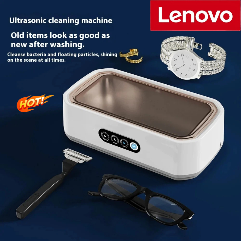 レノボ超音波洗浄機 メガネ用 650ml ミニ高周波振動洗浄 - Ultrasonic Cleaner Machine Glasses Denture のレビューと価格