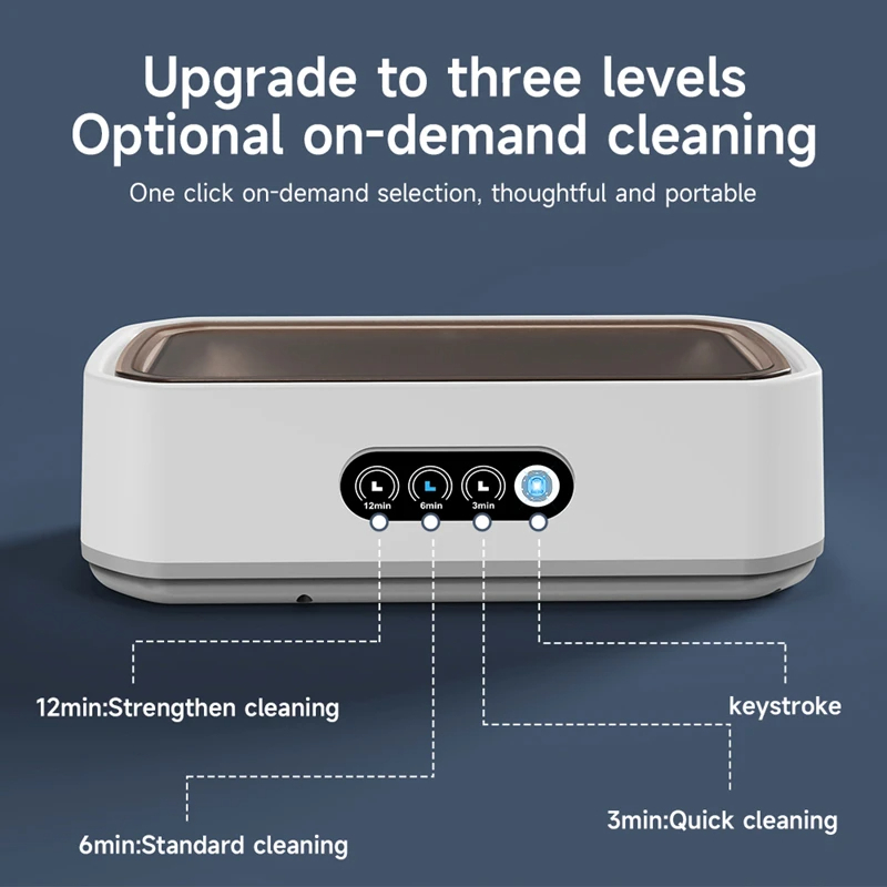 レノボ超音波洗浄機 メガネ用 650ml ミニ高周波振動洗浄 - Ultrasonic Cleaner Machine Glasses Denture のレビューと価格