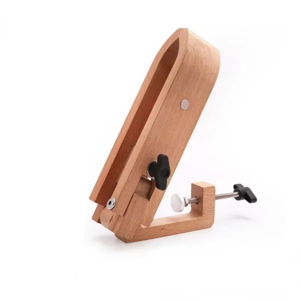 1個入り 木製リングクランプ、宝石加工用バイス、調整可能なネ - Ring Clamp Wood Jewelry Setting Tool のレビューと価格