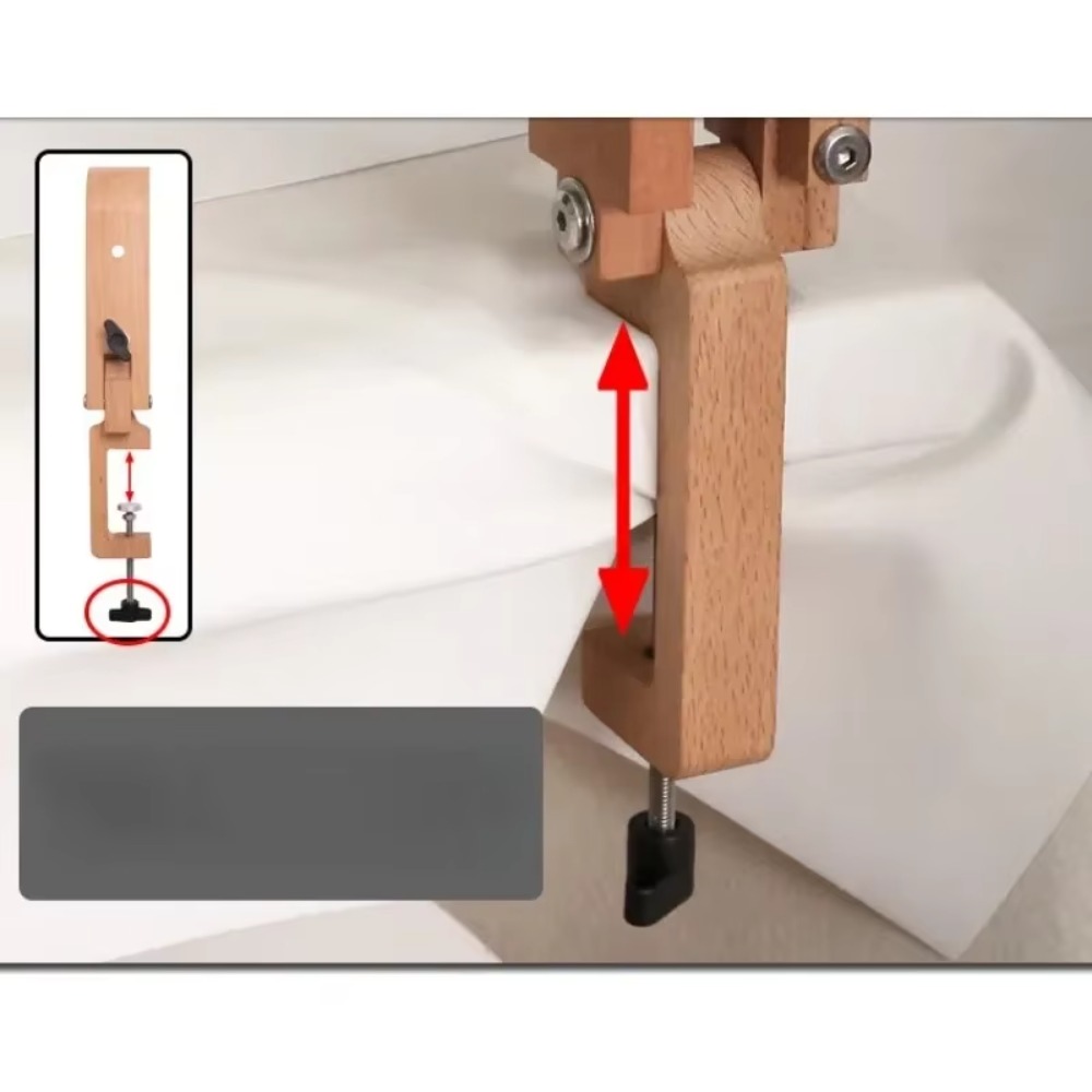 1個入り 木製リングクランプ、宝石加工用バイス、調整可能なネ - Ring Clamp Wood Jewelry Setting Tool のレビューと価格