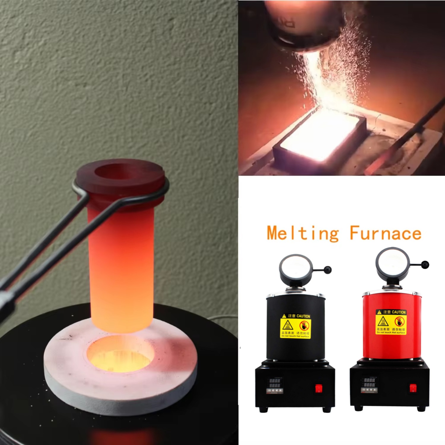 NIUPIKA 電気金溶解炉 2KG/3KG るつぼ付きジュ - Gold Melting Furnace Crucible 2Kg のレビューと価格